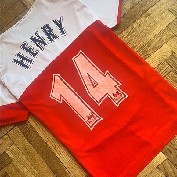 Nike vinatge aresenal henry 14 home 2003 jersey - Picture 2 of 4